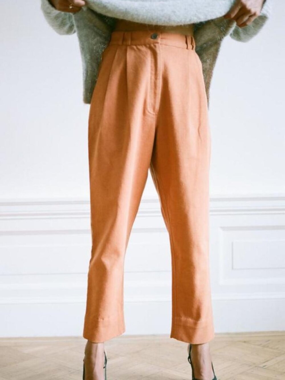 Wray Orange Canvas Fielding Pant (Size 4)